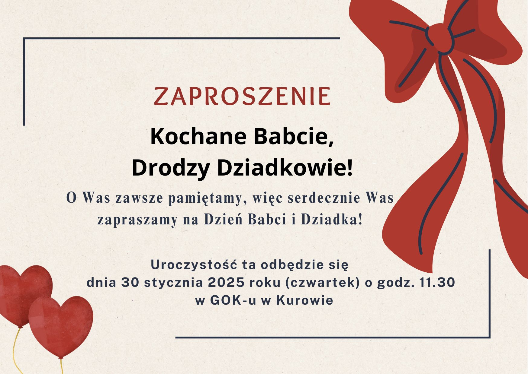 ZAPROSZENIE
